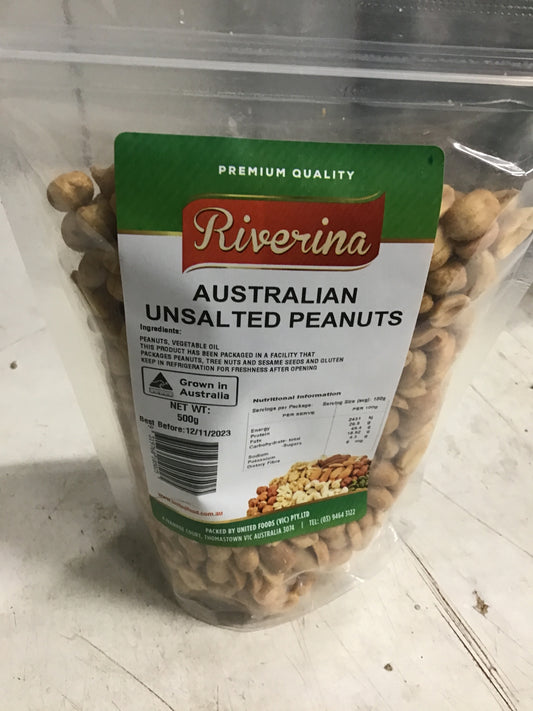 AUSTRALIAN UNSALTED PEANUTS