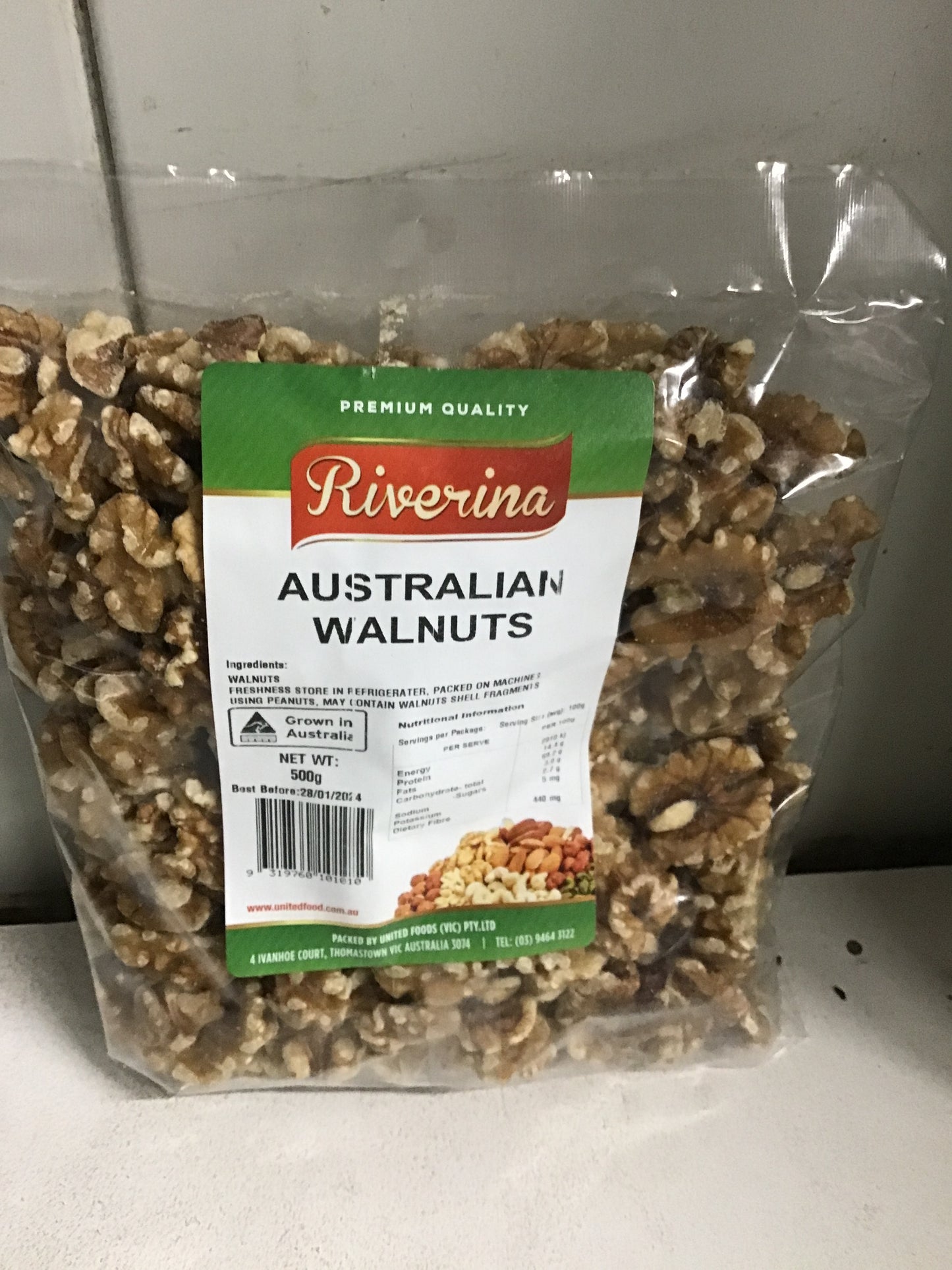 Australian Walnuts 500g  Riverina