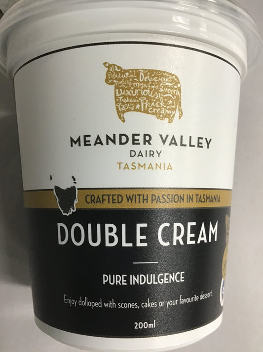 Meander Valley Double Cream  200 ml