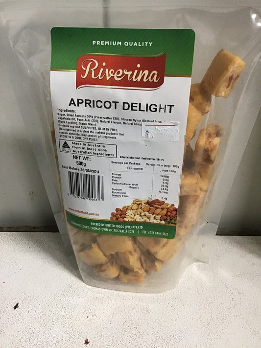 Apricot Delight 500g  Riverina