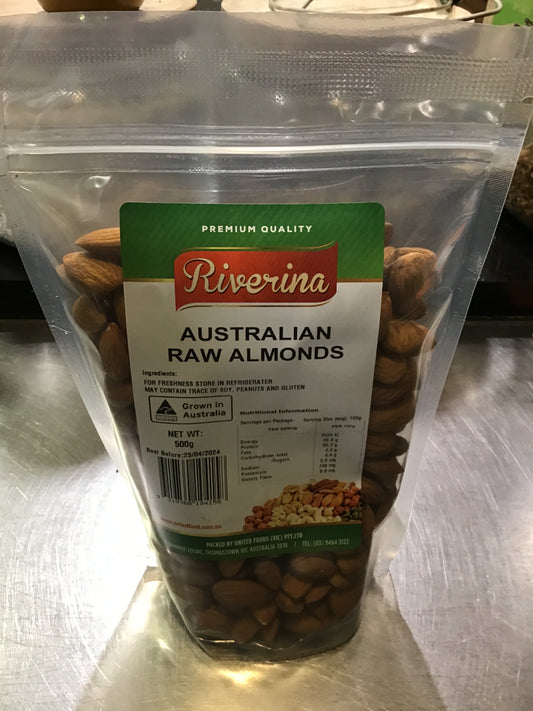 AUSTRALIAN RAW ALMONDS
