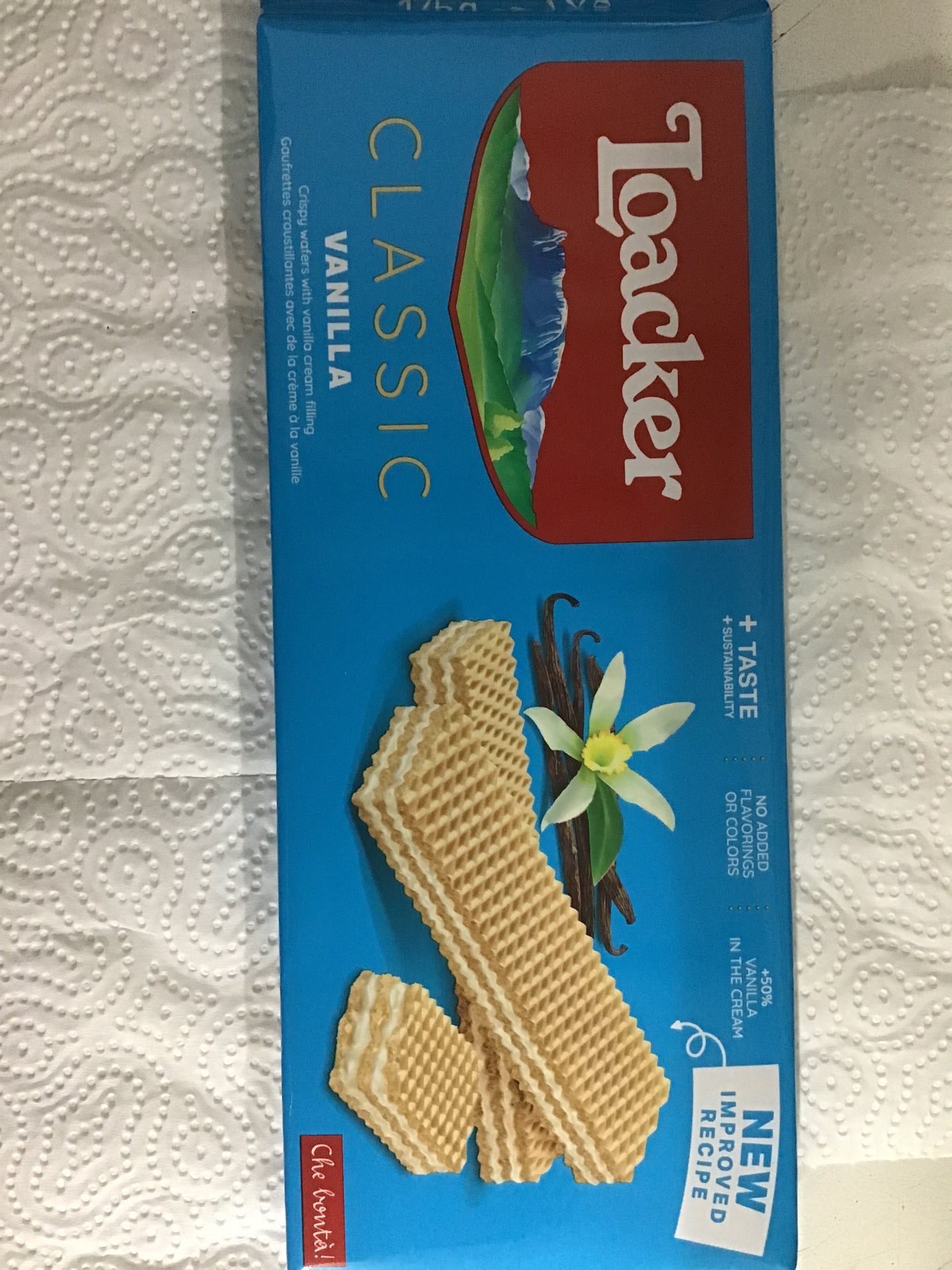 Loacker Classic Vanilla  wafer