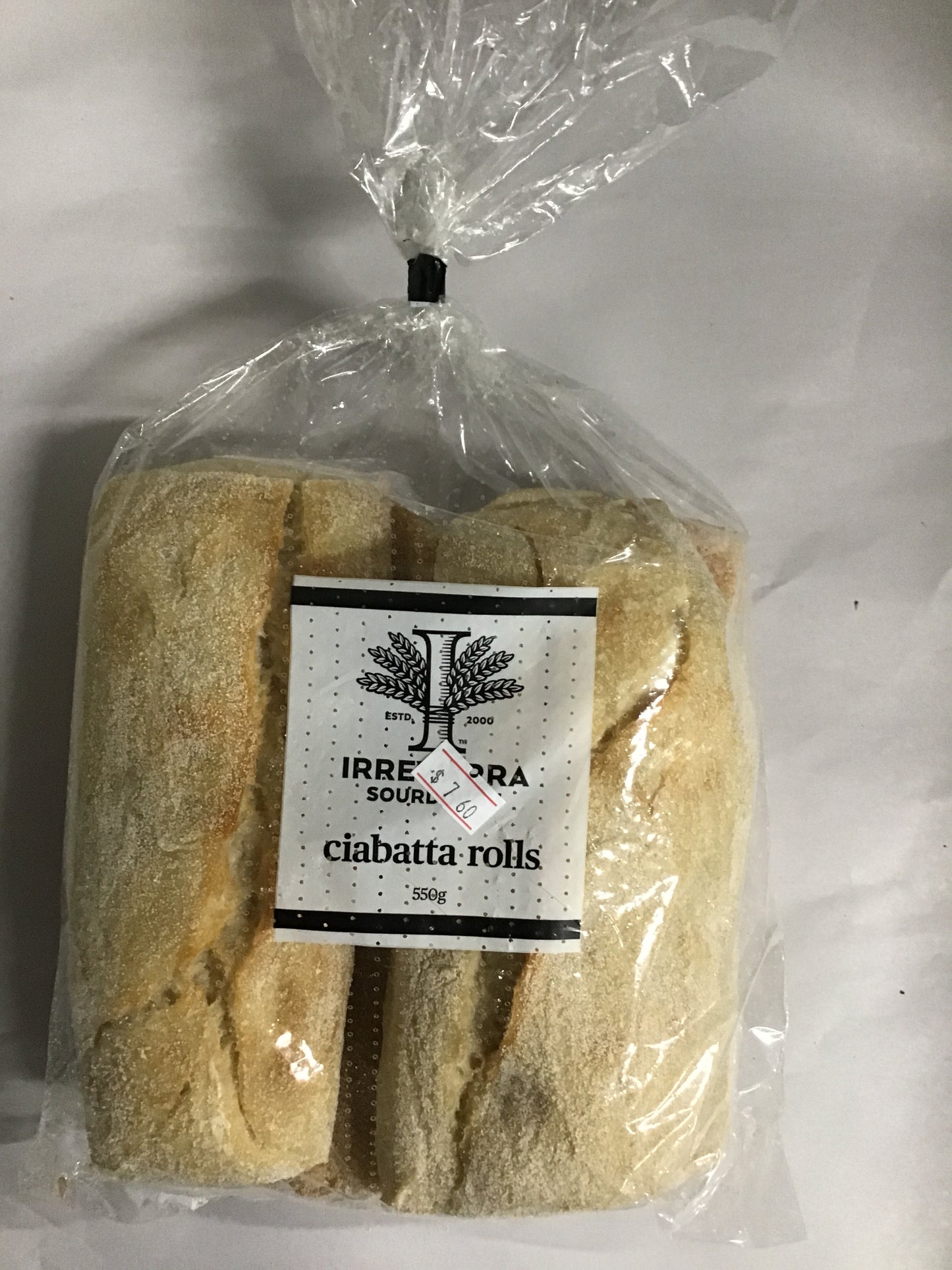 Irrewarra Ciabatta Breadstick 450g