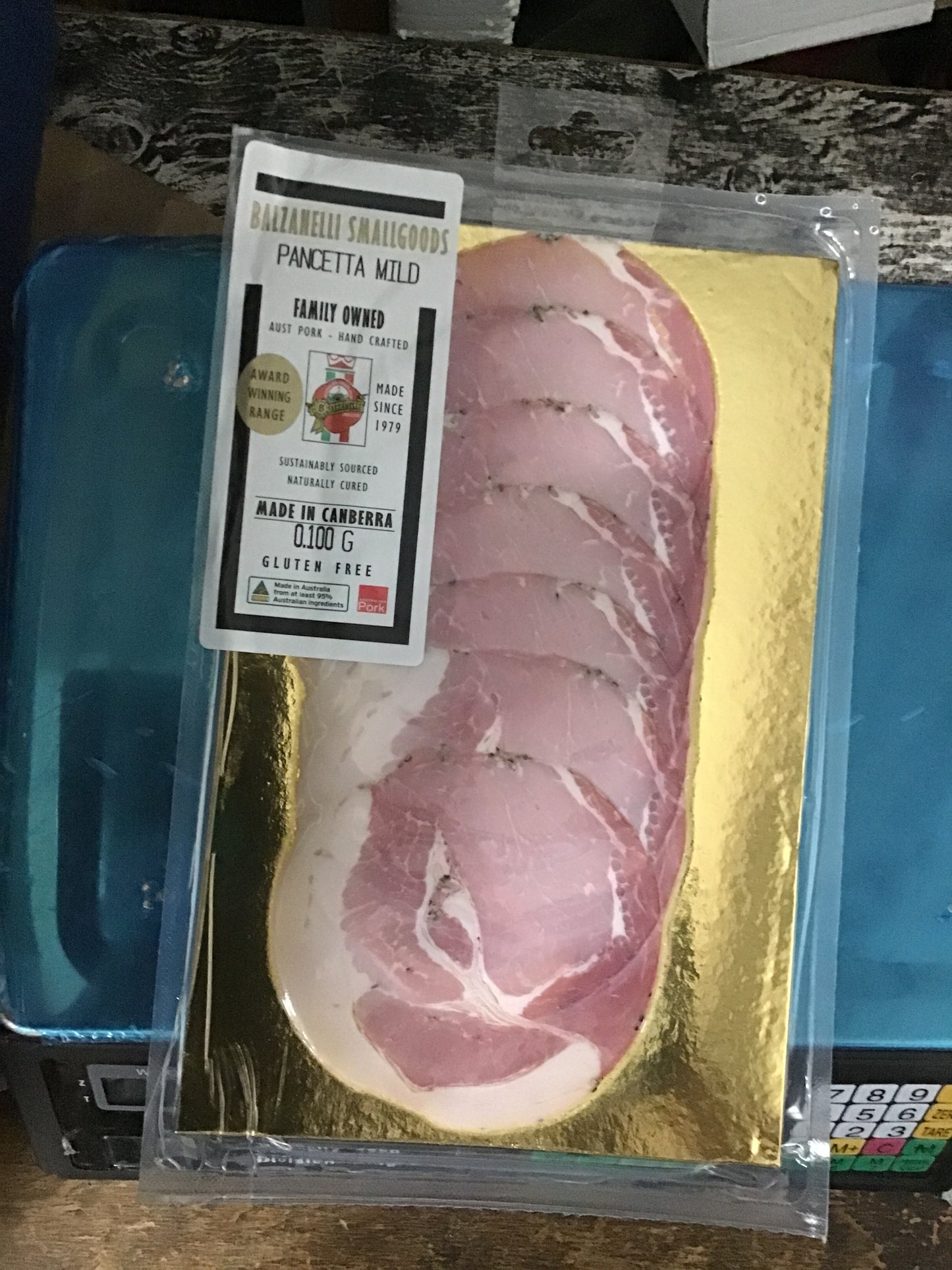 Balzanelli mild pancetta