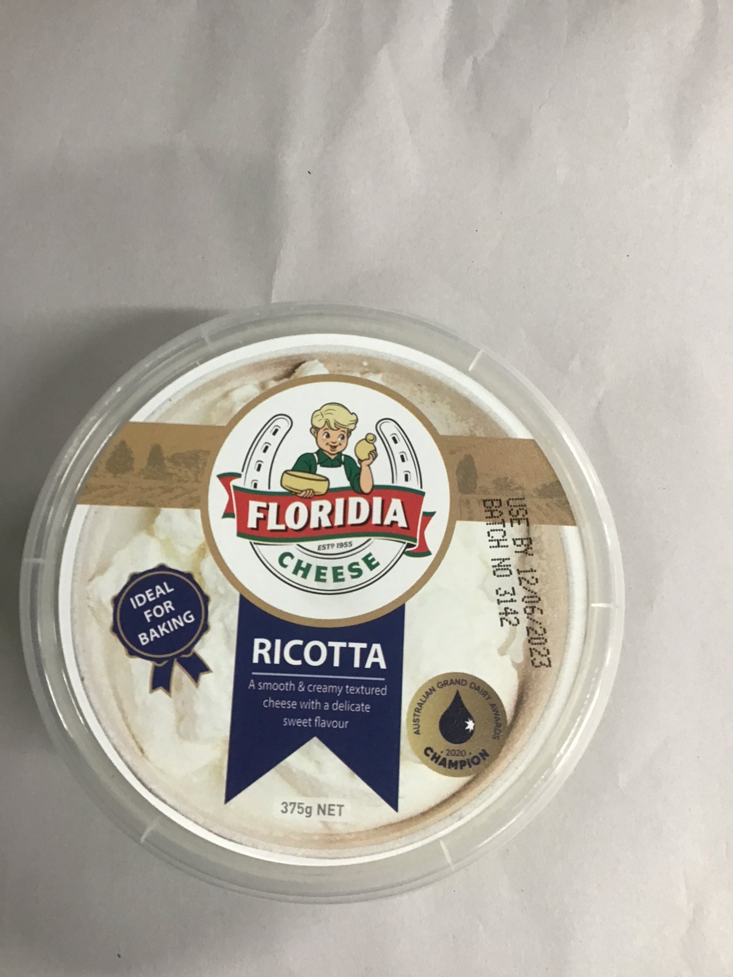Florida Ricotta Cheese  375 gm