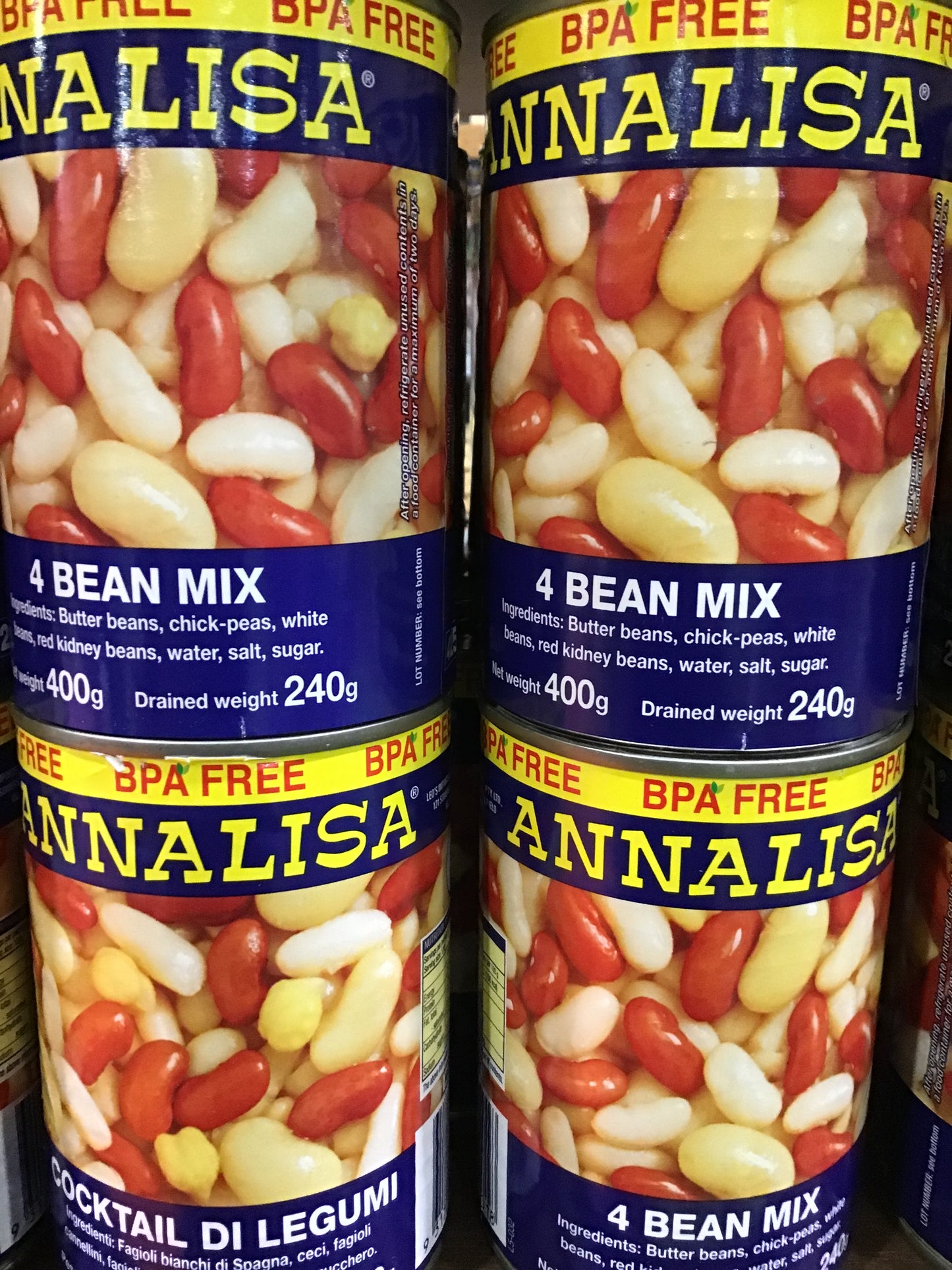 Annalisa 4Bean Mix