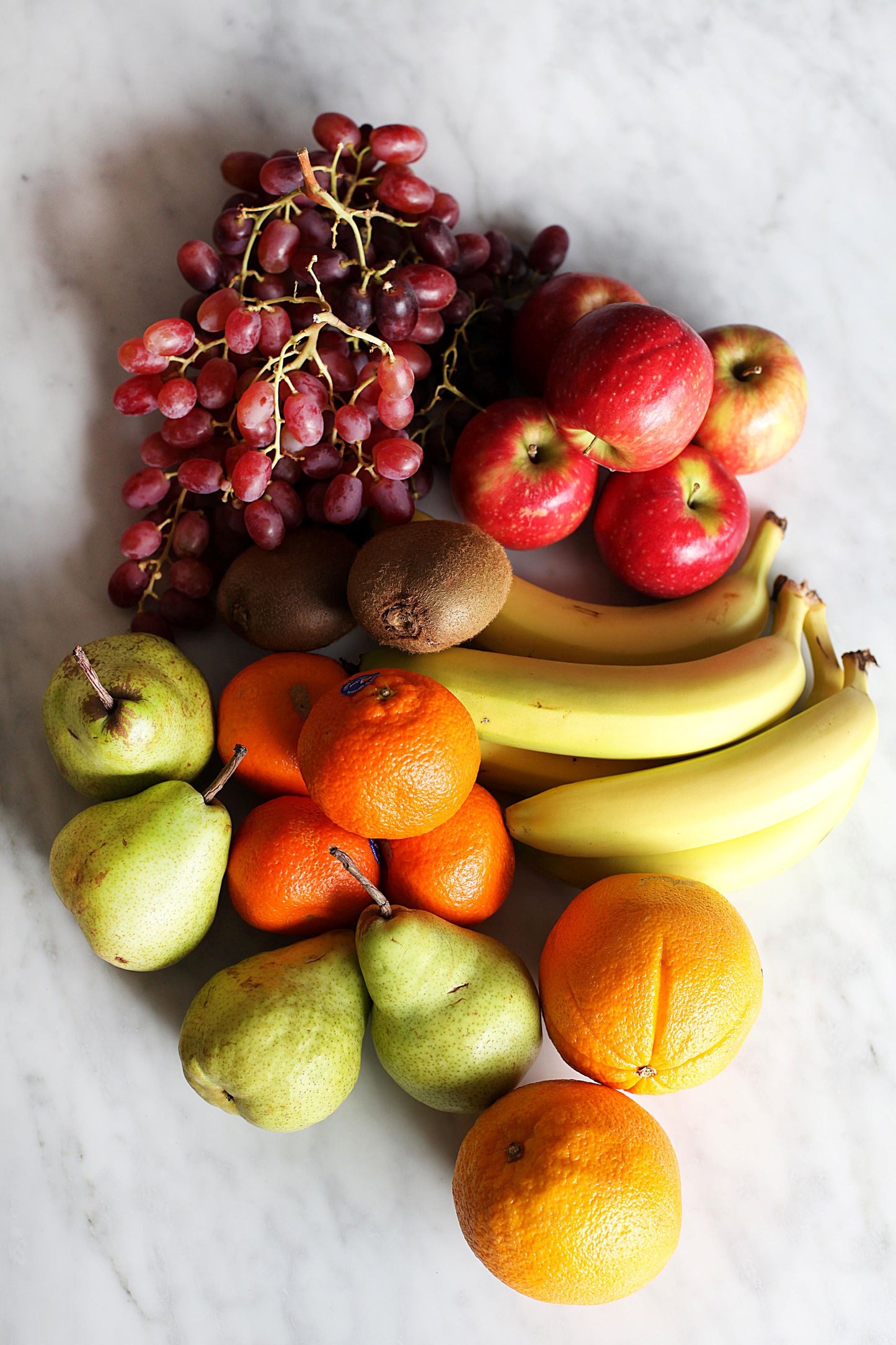 School Lunch Box - packed with  easy portion fruit for kids