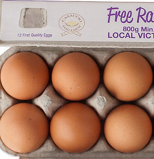 800G 1/2 DOZ FREE RANGE EGGS