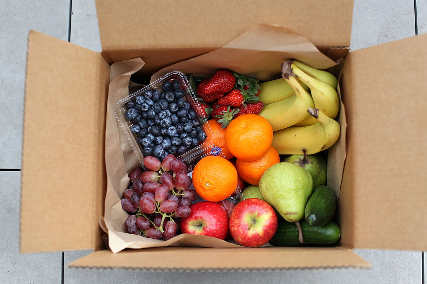 Snack Time Box - filled with  classic snack fruits