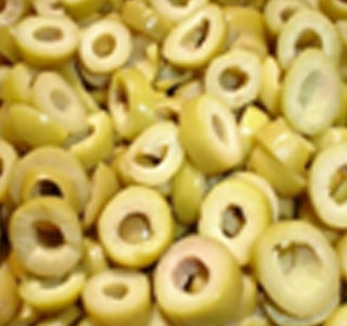 PITTED GREEN  OLIVES