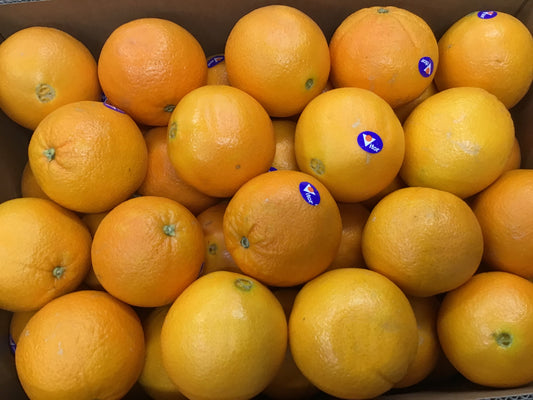 BOX OF ORANGES