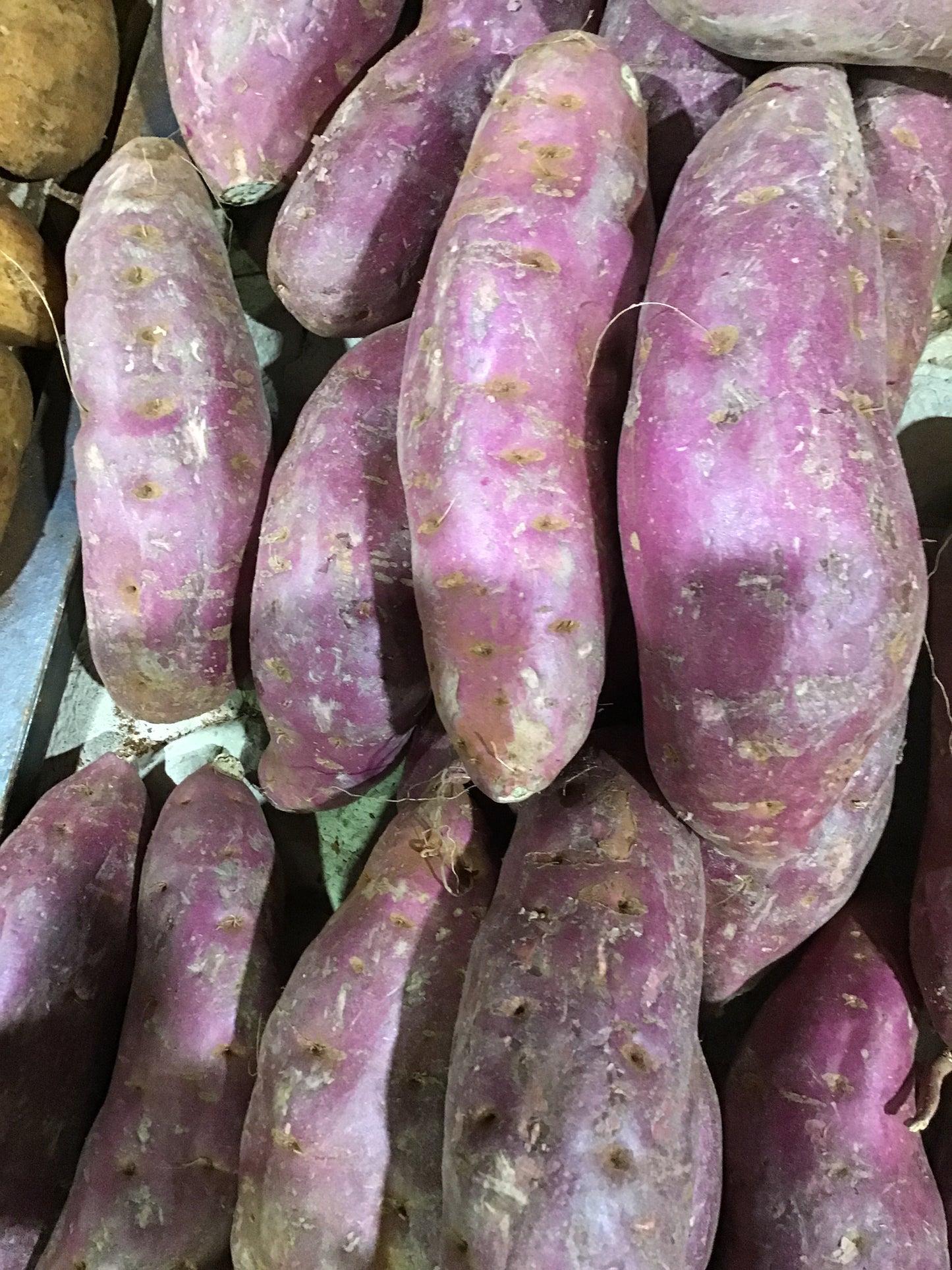 Sweet potatoes purple