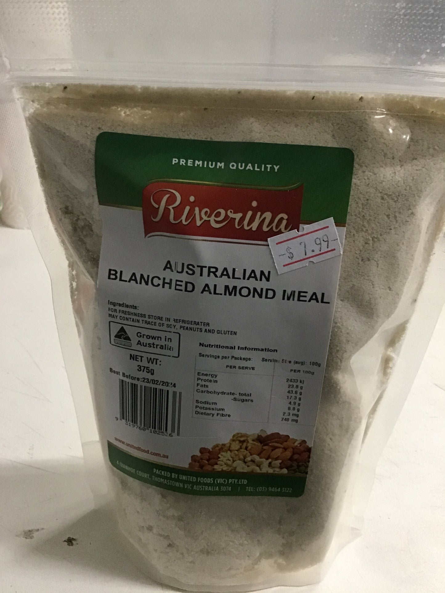 BLANCHED ALMOND MEAL