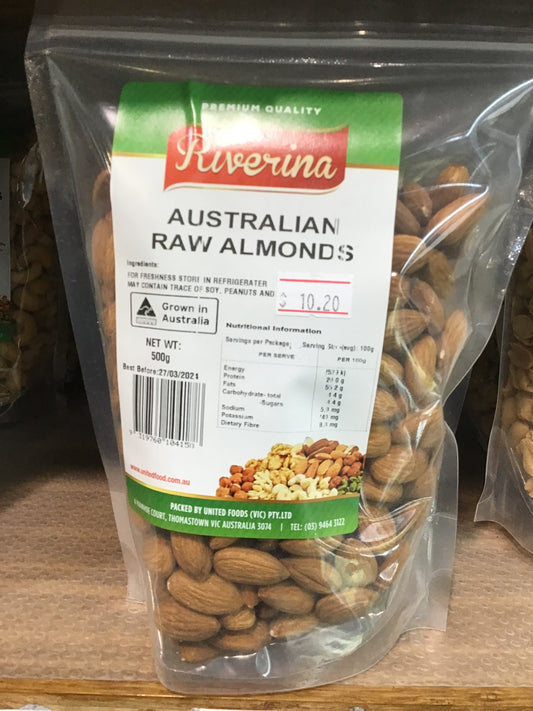 RAW ALMONDS