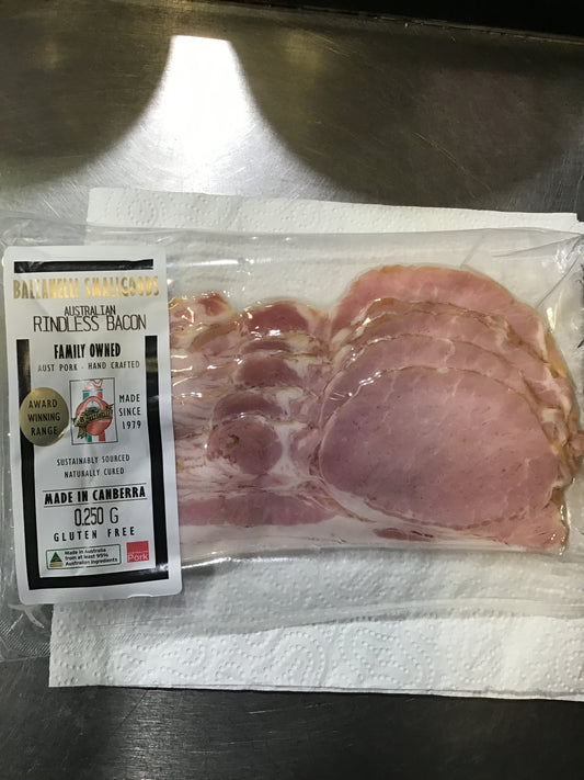 FREE RANGE BACON 150G