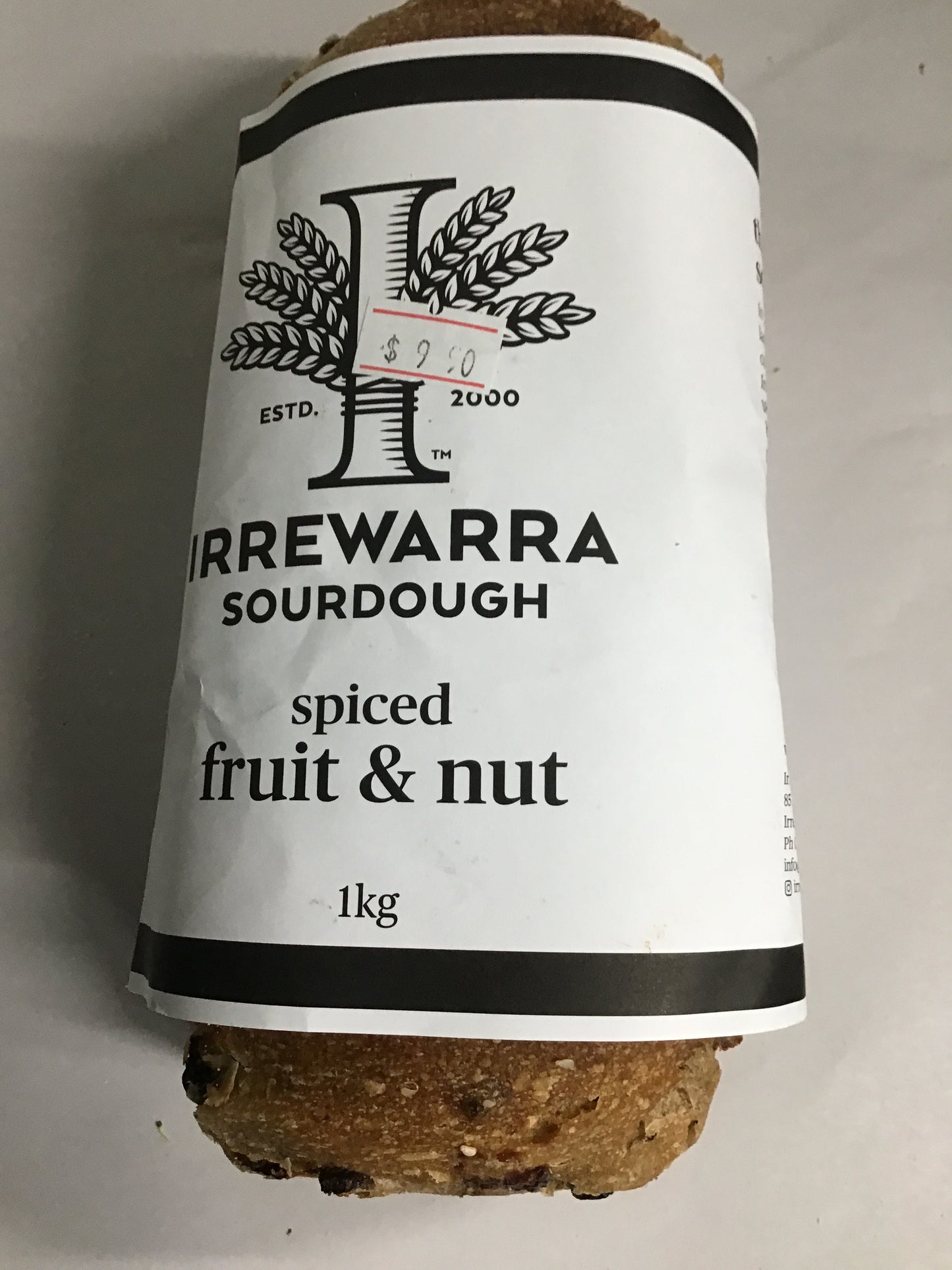 Irrewarra Fruit&Nut Loaf