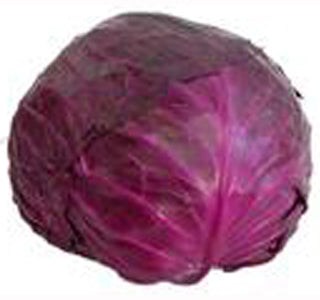 WHOLE RED CABBAGE