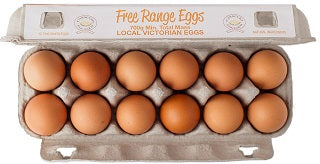 700G DOZ FREE RANGE EGGS